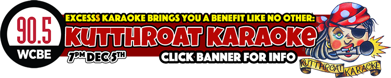 WCBE 90.5 Kutthroat Karaoke Benefit WCBE 90.5 Kutthroat Karaoke Benefit