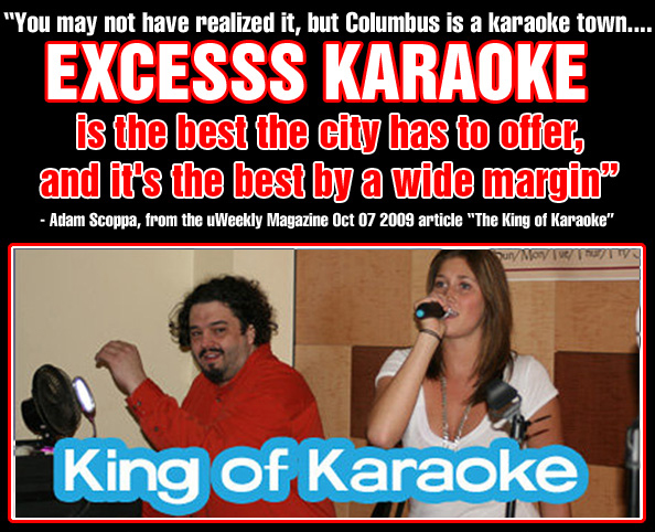 excesss king of karaoke pull quote